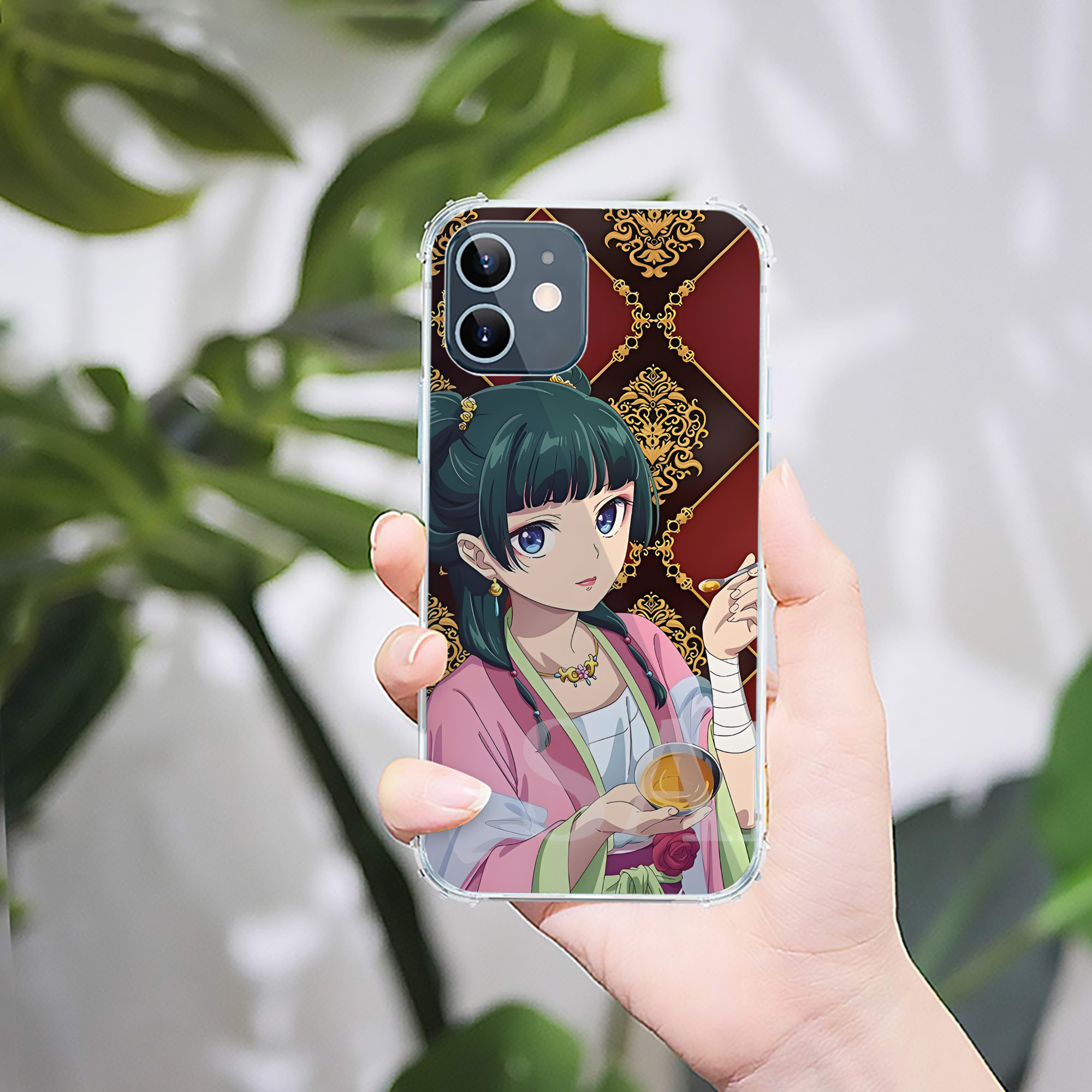（画像用） 薬屋のひとりごと The Apothecary Diaries 【iPhone 12シリーズ対応】透明スマホケース（クリアソフトケース）